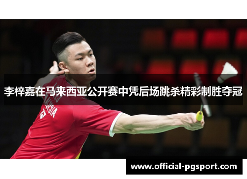 李梓嘉在马来西亚公开赛中凭后场跳杀精彩制胜夺冠